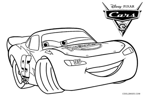 lightning mcqueen coloring page printable coloring printables