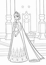 Elsa Coloring Pages Disney Queen Walt Frozen Characters Fanpop Colouring Sheet Printable Anna Wallpaper Colorear Color Sheets Background Do Para sketch template