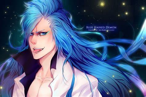 Blue Haired Demon By Akubakaarts On Deviantart