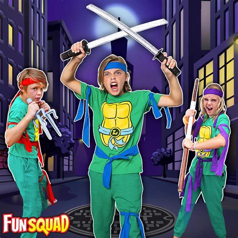 ninja turtles theme song single par  fun squad sur apple