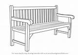 Bench Draw Step Drawing Furniture Template Sitting Sketch Easy Chair Drawingtutorials101 Something Coloring Pages Tutorial Previous Next Steps выбрать sketch template