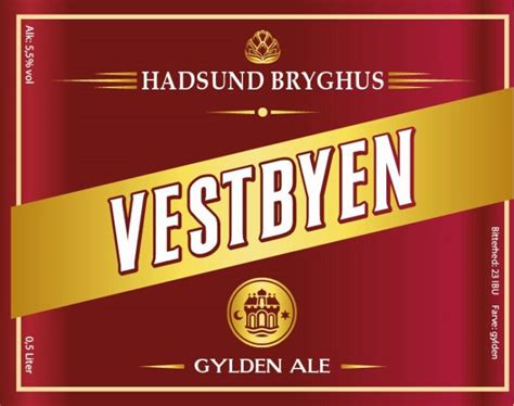 vestbyen  gylden ale hadsund bryghus aps