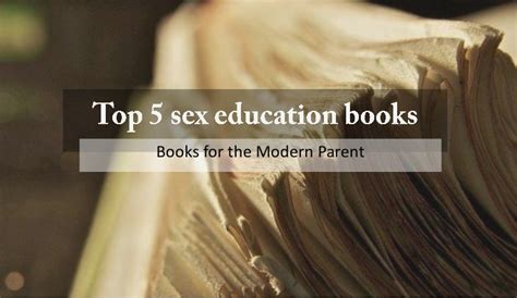 Top 5 Sex Education Books