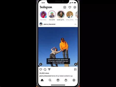 instagram starts rolling  auto generated captions   works