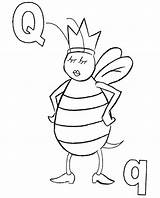Queen Bee Coloring Pages Bees Printable Color Getcolorings Ants Visit Sheets Print Choose Board sketch template