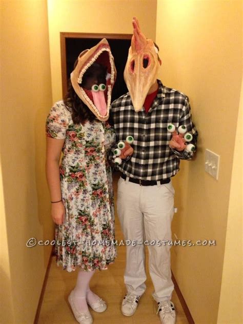 deceased couple from beetlejuice costumes coolest homemade costumes pinterest