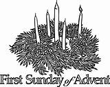 Advent Sunday Olphreunion Wecoloringpage Sheets sketch template
