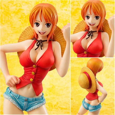 22cm One Piece Nami Action Figure Toys Painted Figure