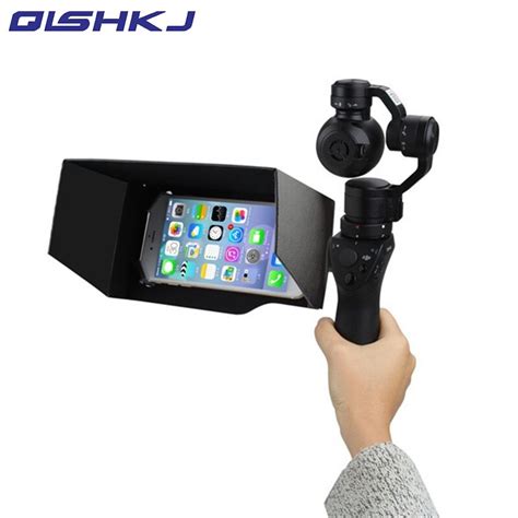 buy dji osmo  camera  axis handheld gimbal smartphone sunhoodfoldable hood