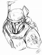 Fett Boba Coloring Pages Mandalorian Drawing Jango Helmet Pencil Sketch Color Print Getdrawings Comic Boys Unknown Awesome Artist Tablero Seleccionar sketch template