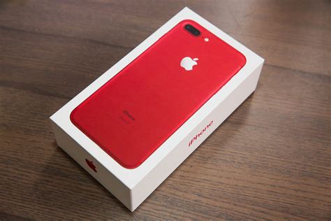 How Red Is The Iphone 7 Plus Product Red Special Edition Cnet