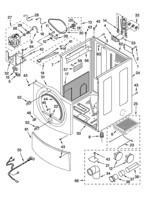 whirlpool duet front load dryer parts diagram reviewmotorsco