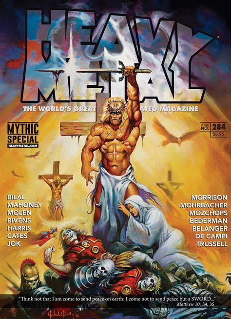Read 14 Pages Of Heavy Metal 284 Taarna Lives