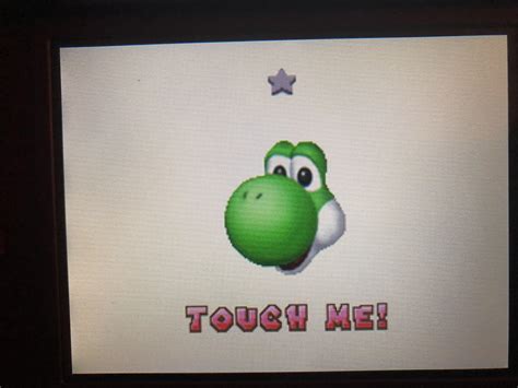 Just Started Playing Mario 64 Ds Yoshi Is Making Me A Bit
