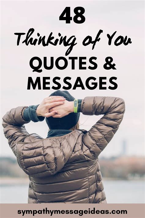 thinking   quotes  messages  offer support sympathy message ideas