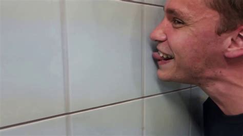 Crazy French Guy Licks Tokyo Metro Walls Youtube
