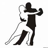 Tango Silhouette Dance Vector Dancer Clipart Clip Dancing Latin Baile Danza Coaching Ballet Para Couple Dibujos Dibujo Imagenes Bailando Pareja sketch template