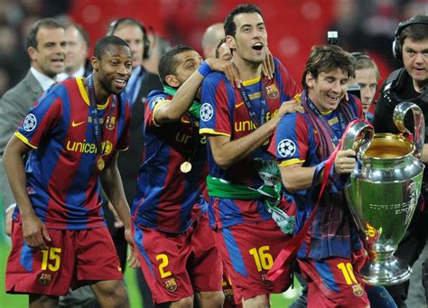 dominant display barcelona wins champions league   york times