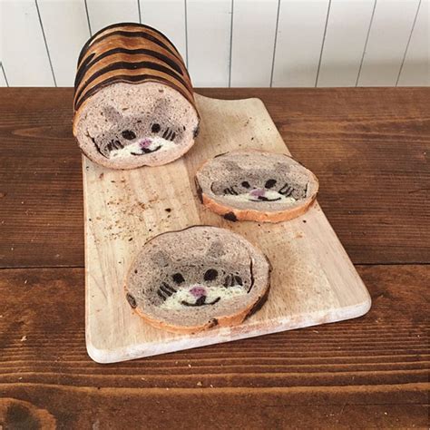 mom bakes bread with her son s drawings inside them demilked