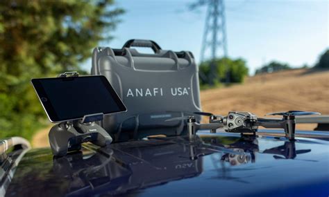 anafi usa enterprise drone flies  zoom  video  thermal cameras