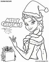 Coloring Merry Pages Christmas Disney Getcolorings Color sketch template