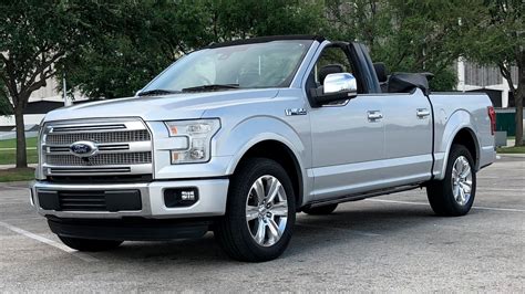 2016 F 150 Convertible Offers Up Open Air Hauling Ford