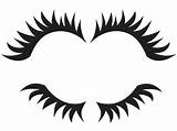 Eyelashes Clipart Eyelash Clip Cliparts Headlight Silhouette Library Clipground Car Decal Choose Board Real Etsy sketch template
