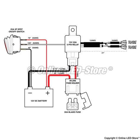 led light bar wiring diagram  faceitsaloncom