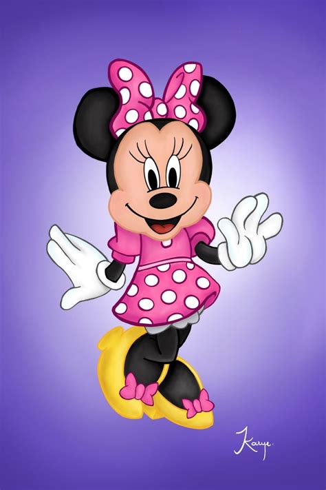 drawing  minnie mouse  karyeofficialart minnie minnie mouse