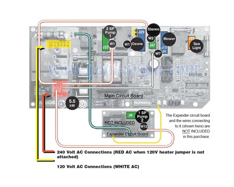 balboa circuit board schematic wiring scan
