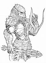 Predator Depredador Ronniesolano Mandala Bender18 Erwachsene Ausmalbilder Aliens Zapadne Civilizacije Glad Protiv Bilo sketch template