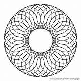 Coloring Pages Geometric Tessellation Spirograph Pattern Pdf Printable Guilloche Hubpages Print Colorings Books Circle Tessellations Color 3d Circles Mandala Adult sketch template