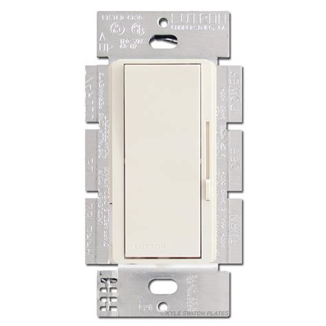 light almond dimmer rocker switch preset lever soft glow kyle switch plates