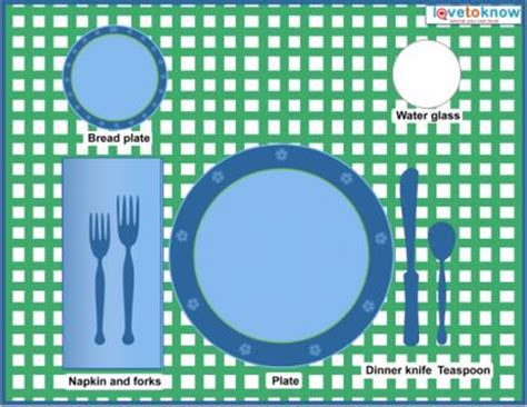 printable table setting placemat png