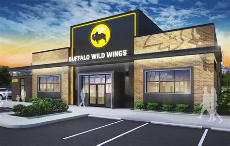 buffalo wild wings unveils  restaurant design