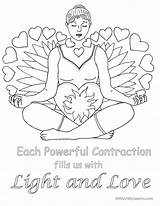 Birth Coloring Pages Pregnancy Affirmation Printable Affirmations Info sketch template