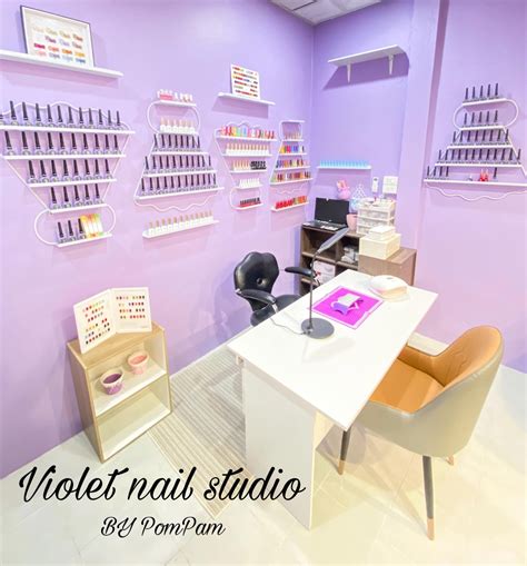 violet nail studio wongnai