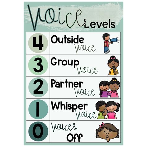 voicenoise level chart eucalyptus top teacher