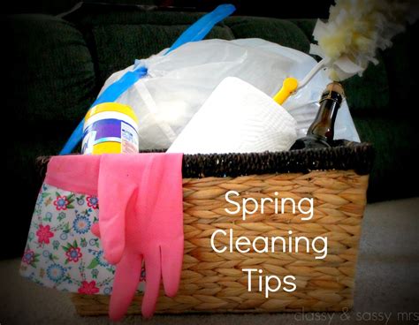 spring cleaning classy and sassy mrs bloglovin