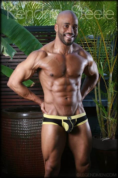 kendrick steele gay porn star pics nude black muscle bodybuilder