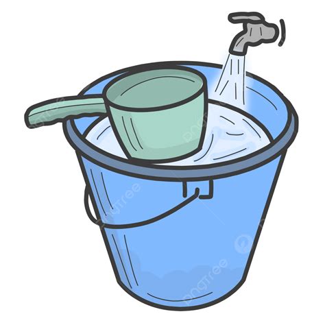 water   bucket water bath bucket png transparent clipart image