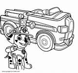 Paw Patrol Coloring Marshall Pages Printable Print Drawing Vehicles Color Printables Getdrawings Decoration Simple Train Fire Getcolorings sketch template