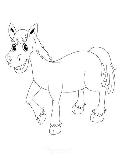 fun horse coloring pages coloring book  coloring pages