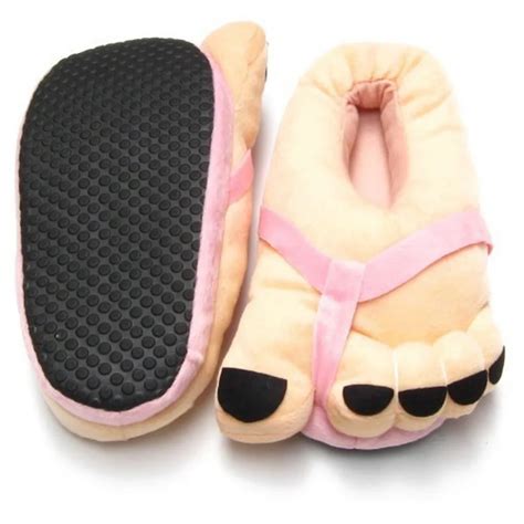 funny slippers women animal slippers winter indoor toe big feet warm