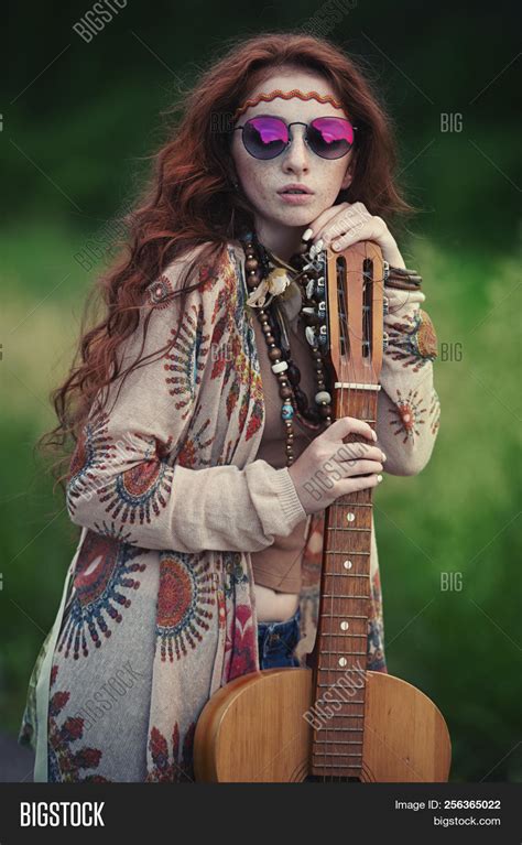 beautiful hippie girl image and photo free trial bigstock