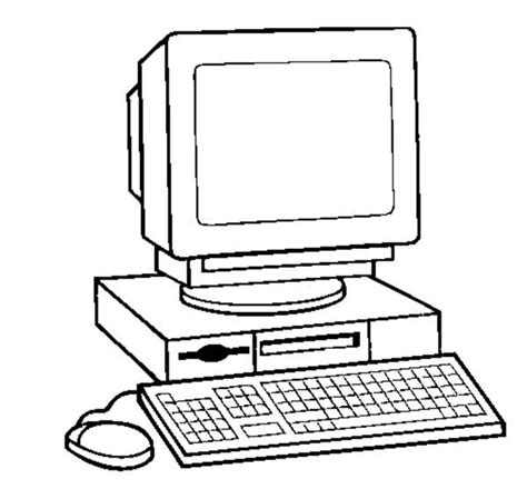 draw  computer coloring page   draw  computer coloring