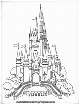 Castle Coloring Elsa Pages Getcolorings sketch template