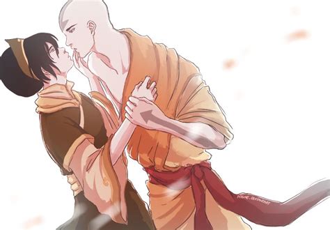 Aang And Toph Kiss The Beginning Of Something Taang An