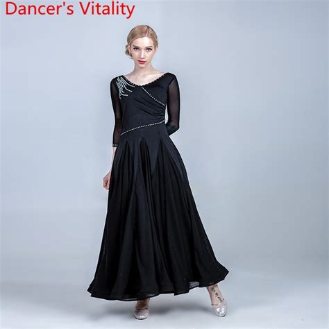 nieuwe moderne dans jurk aangepaste nationale standaard stijldansen grote zoom  kleur