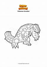 Groudon Coloriage Granbull Supercolored Hariyama sketch template